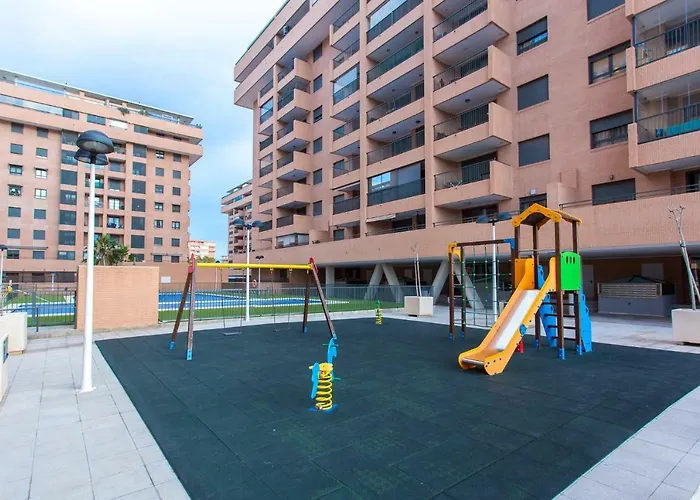 דירה On The Beach,pool,wifi,garage,valencia ולנסיה