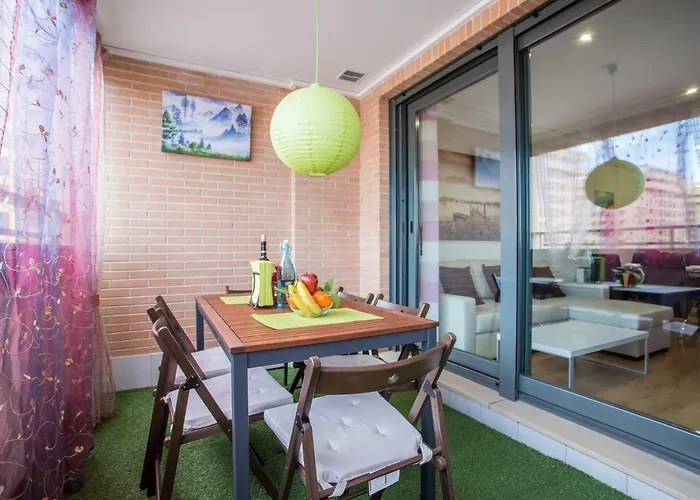 דירה On The Beach,pool,wifi,garage,valencia ולנסיה